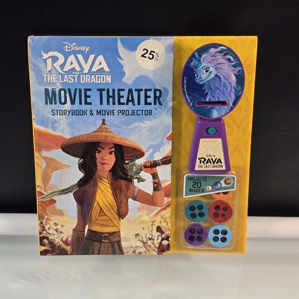 Disney: Raya and the Last Dragon Movie Theater Storybook & Movie Projector